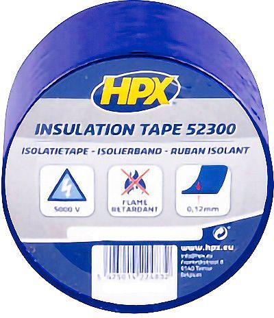 PVC isoleerband zelfklevend 5CM-20M Blauw