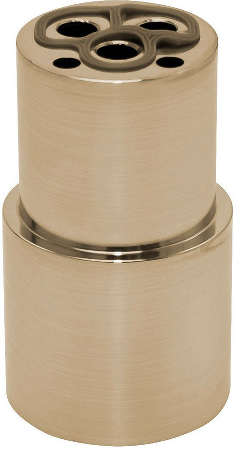 Verlengstuk +35MMM voor inbouwkraan lavabo nobili Miele geborsteld