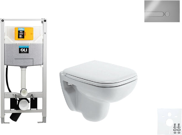 WALLFIX OLI HANGWC D-CODE COMPACT DURAVIT CODE IPLATE MAT CHROOM