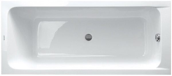 Bad D-Code Duravit zonder poten 170-70 wit afloop midden