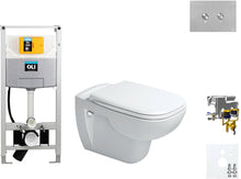 WALLFIX OLI HANGWC D-CODE DURAVIT CODE SOFT-CLOSE BLINK INOX
