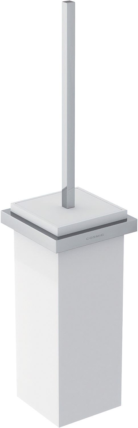 WC BORSTELHOUDER WAND GRID COSMIC BLANC