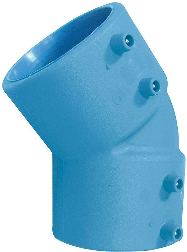 Elektro-elleboog 45° 63MM Niron nupi