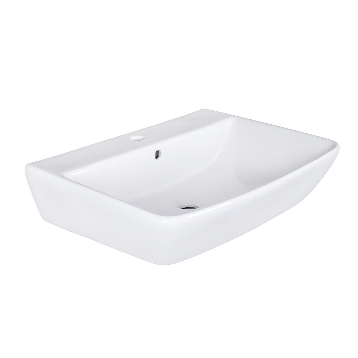 Belvit Lotus keramische wastafel 60cm