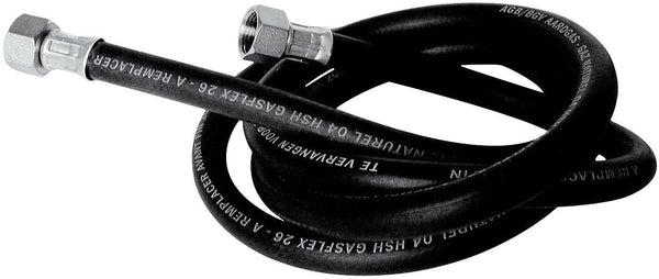 Volledige gasdarm ff +moer 1/2"- 75CM