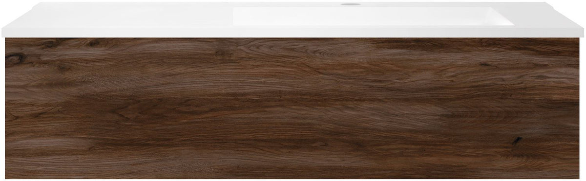 ONDERBOUW COFFEE 1 LADE 120 NOTELAAR DECOR FLUWEEL+WASTAFEL KUNSTMARMER  RECHTS WIT