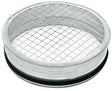 Spiral-d Eindstuk met rooster voor ventilatie 125MM