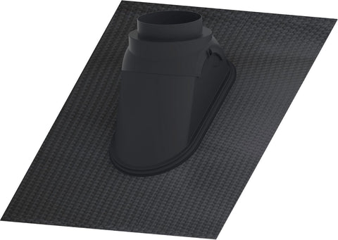 Geisoleerd slab+kap leadax voor ventilatie 180-200MM 10-55°
