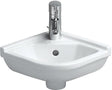 HOEKHANDENWASSER STARCK 3 DURAVIT 44CM+KRAANGAT WIT