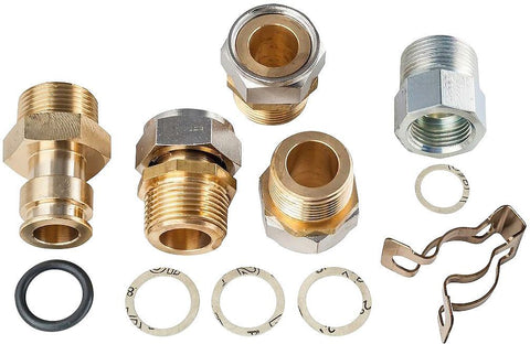 SET AANSLUITNIPPELS VOOR 1 CIRCUIT BOSCH