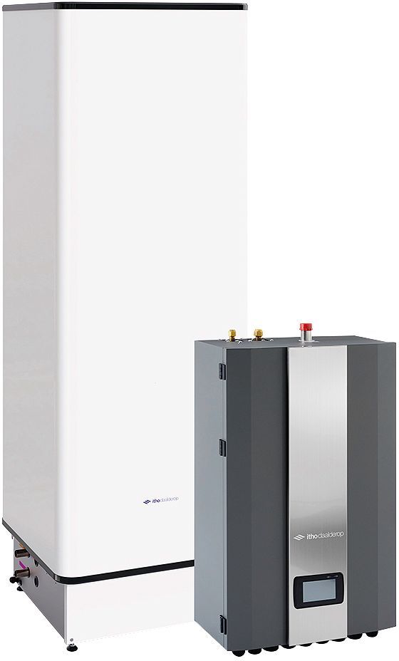 Binnenunit warpmtepomp l/w hps 55 240L combi Itho Daalderop