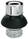 Uniflow luchttoevoerelement 80/125MM inox/pp
