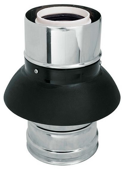UNIFLOW ELEMENT AMENE D'AIR 80/125MM INOX/PP