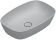 Opbouwlavabo alvea catalano cataglaze+ 60X40 H14 zonder overloop cemento satinato