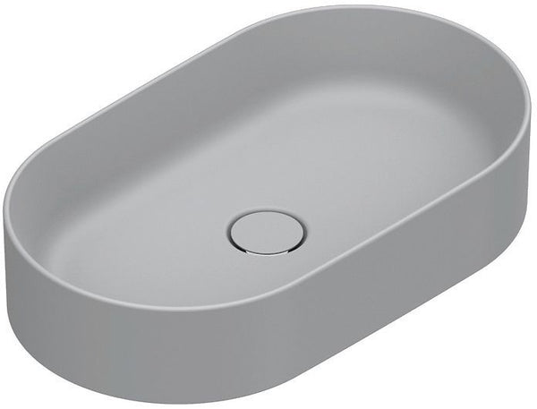 Opbouwlavabo Zero catalano cataglaze+ 60X35 H12 zonder overloop cemento satinato