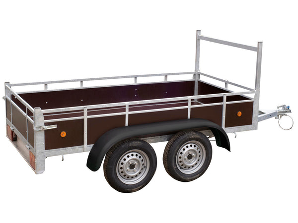 Remorque 300x132 cm double essieux