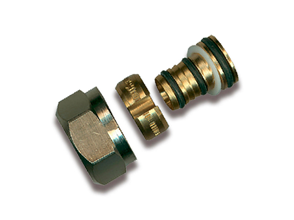 Saninstal Aansluitkoppeling buis 16x2 mm PVC