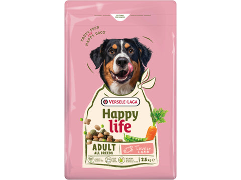Happy Life Adult hondenvoer lam 2,5kg