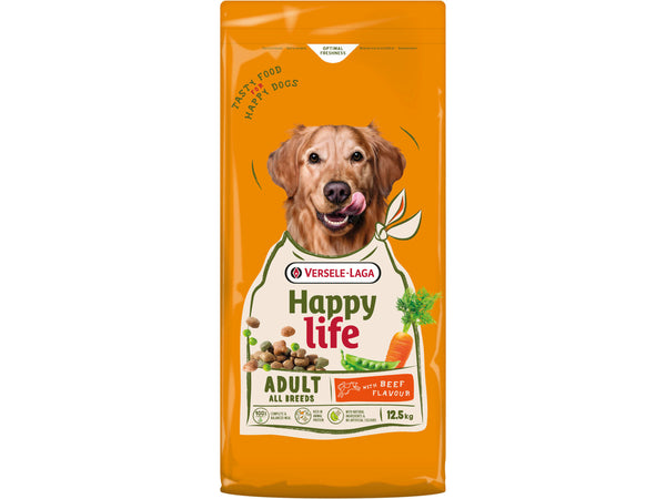 Happy Life Adult hondenvoer rund 12,5kg