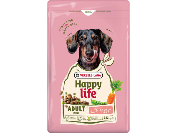 Happy Life Adult mini croquettes agneau 2,5kg
