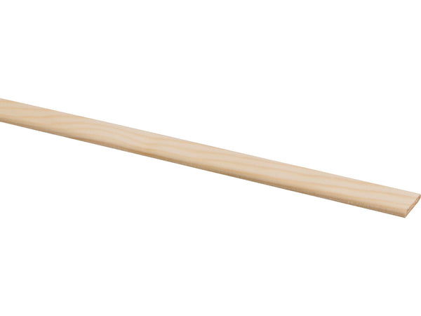 Afdeklijst 22x4 mm 270cm grenen