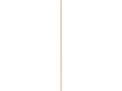 Afdeklijst 37x5 mm 270cm hardhout