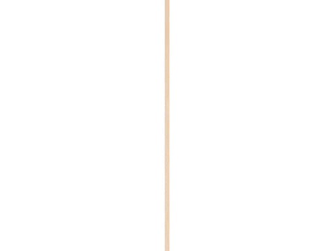 Afdeklijst 45x5 mm 240cm hardhout