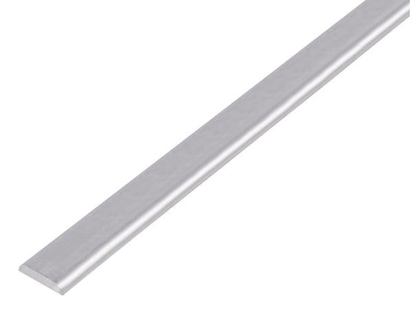 Afdeklijst afgerond 19x4 mm 100cm aluminium