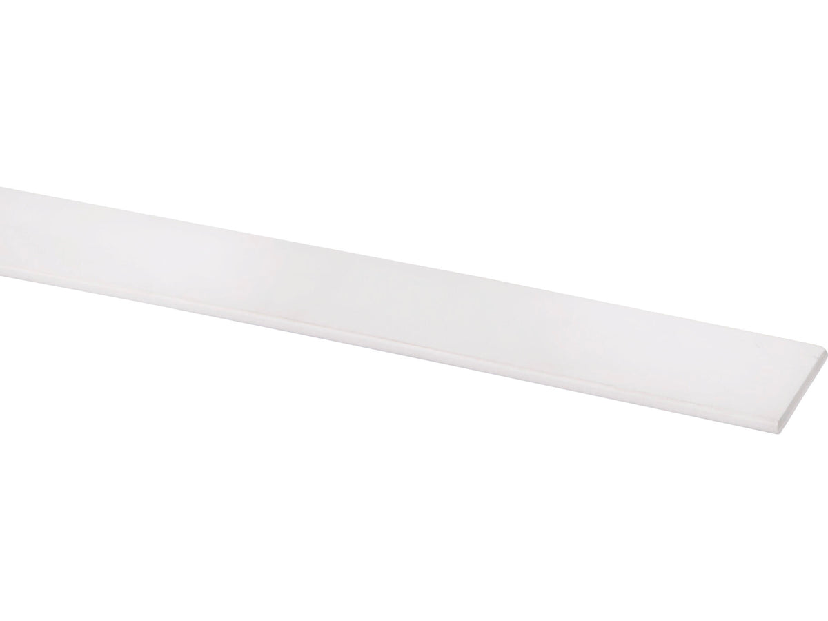 Afdekprofiel 20x2 mm 260cm wit
