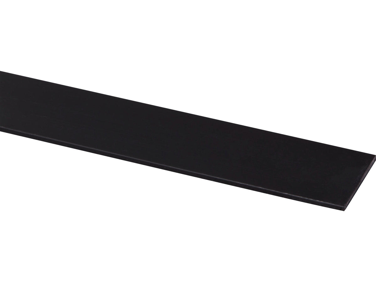 Afdekprofiel zelfklevend 2x30 mm 260cm zwart