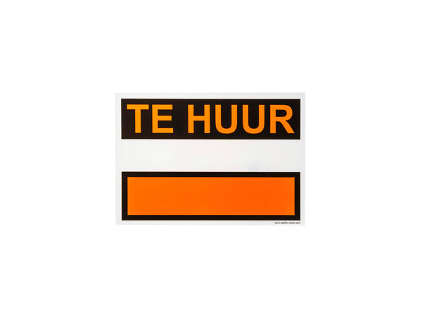 Affiche te huur 33x23 cm