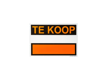 Affiche te koop 33x23 cm