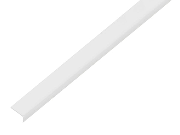 Couverture rond autocollant 19x7x1 mm 100cm PVC blanc