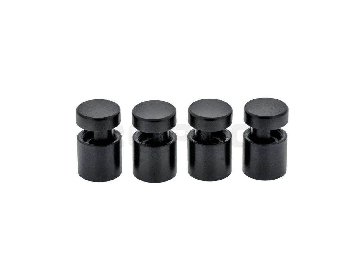 Afstandhouders zwart 4 stuks