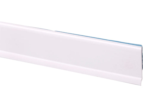 Afwerkingsprofiel zelfklevend 30x4 mm 260cm wit