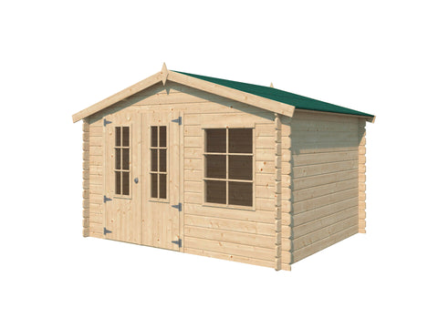 Gardenas Alaska houten tuinhuis 325x265x220 cm blokhut