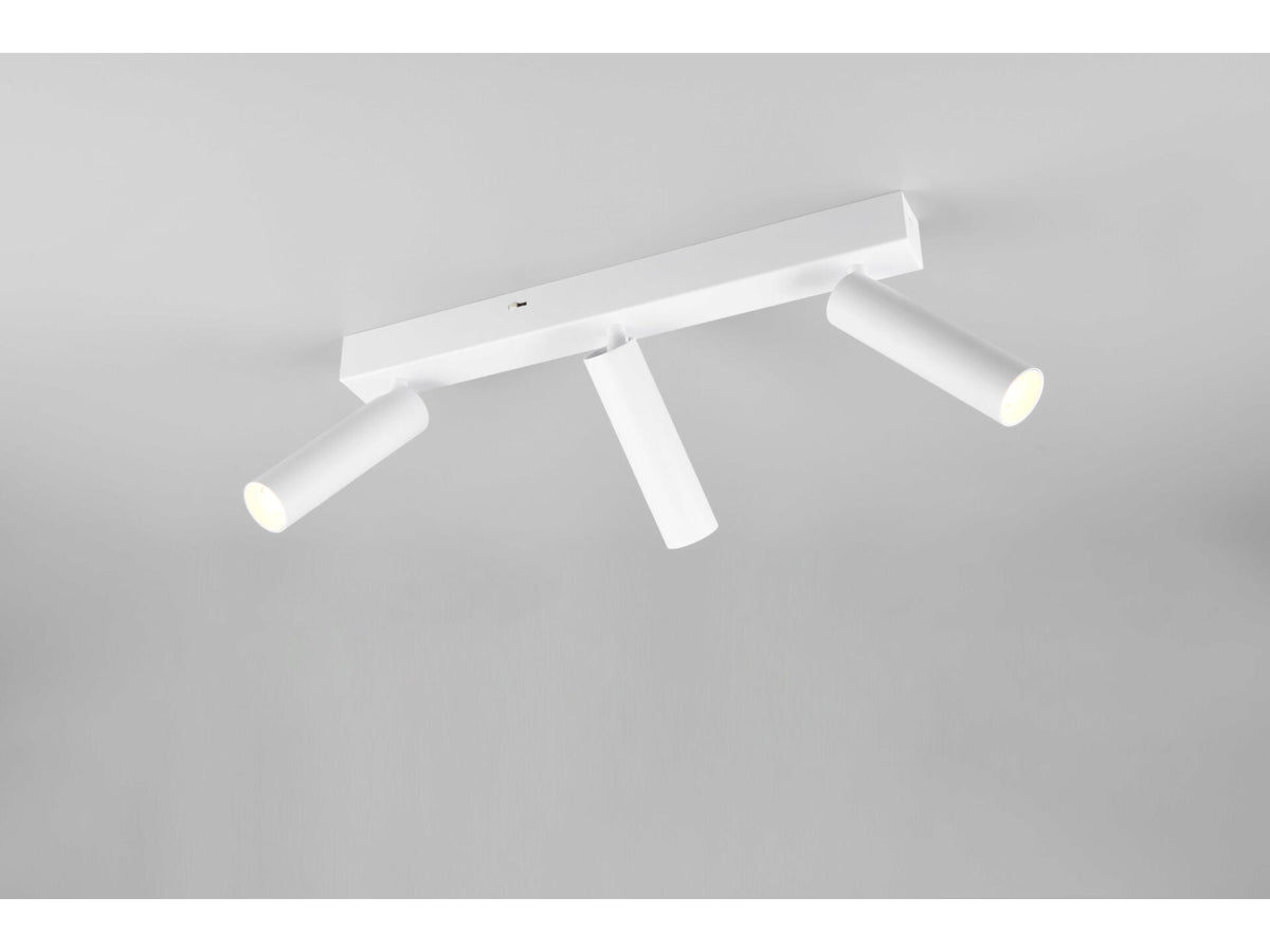Trio Ambala LED balkspot max. 3x5 W mat wit