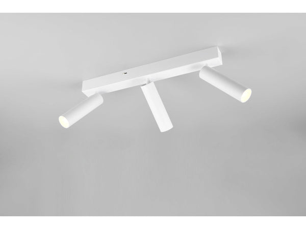 Trio Ambala barre de spots LED max 3x5 W blanc mat