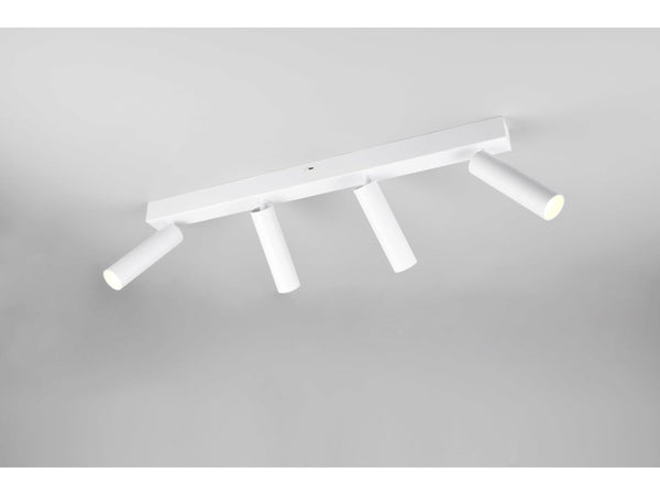 Trio Ambala barre de spots LED max 4x5 W blanc mat