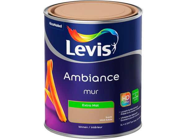 Levis Ambiance peinture murale extra mat 1l suède