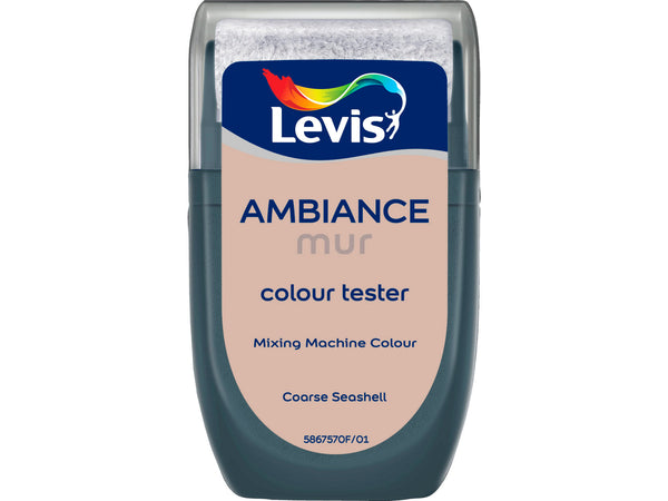 Levis Ambiance testeur peinture murale extra mat 30ml coarse seashell