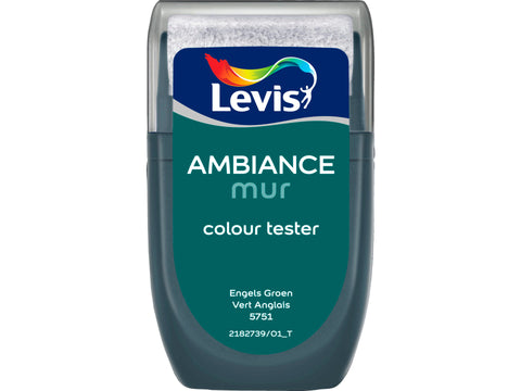 Levis Ambiance tester muurverf extra mat 30ml engels groen