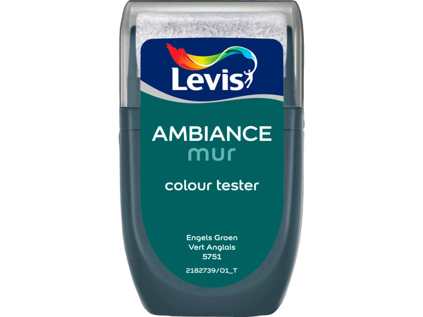 Levis Ambiance tester muurverf extra mat 30ml engels groen