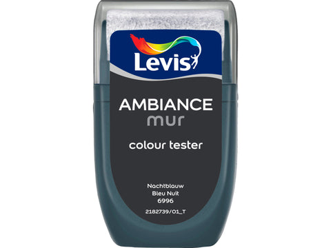 Levis Ambiance tester muurverf extra mat 30ml nachtblauw