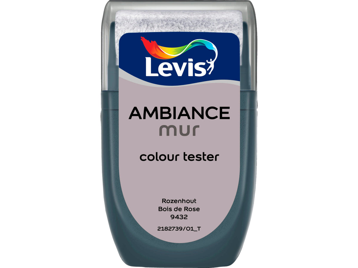 Levis Ambiance tester muurverf extra mat 30ml rozenhout