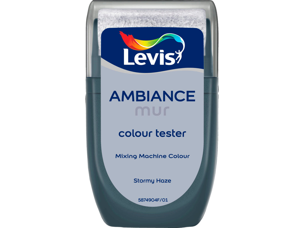 Levis Ambiance tester muurverf extra mat 30ml stormy haze