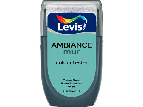 Levis Ambiance tester muurverf extra mat 30ml turkse steen