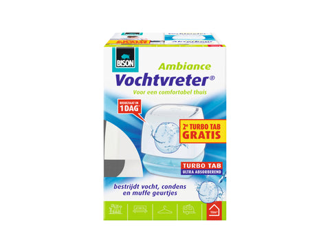 Bison Ambiance vochtvreter 100g + 1 tab gratis