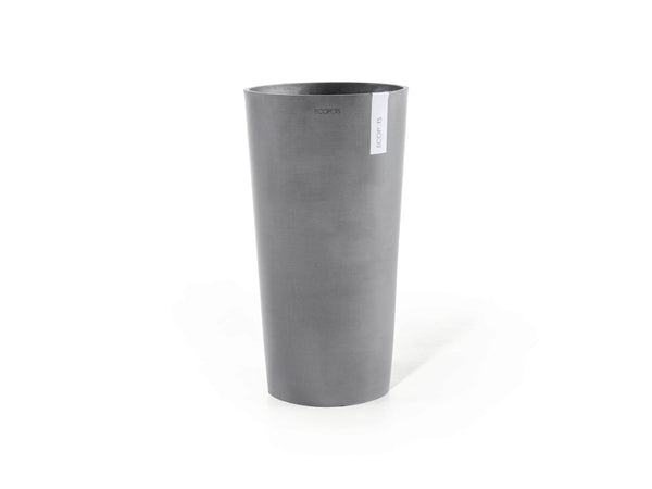 Ecopots Amsterdam Extra High bloempot 50x90 cm grijs