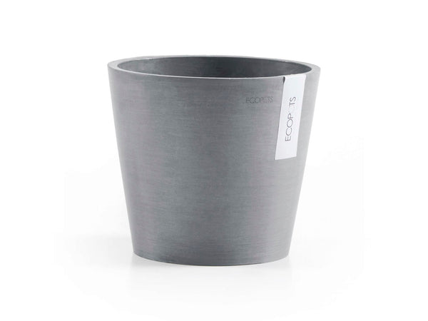 Ecopots Amsterdam pot à fleurs 20cm bluestone
